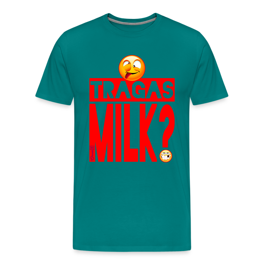 TRAGAS MILK? /// Tshirt - teal