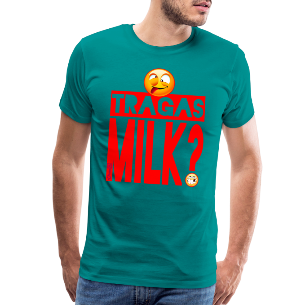 TRAGAS MILK? /// Tshirt - teal