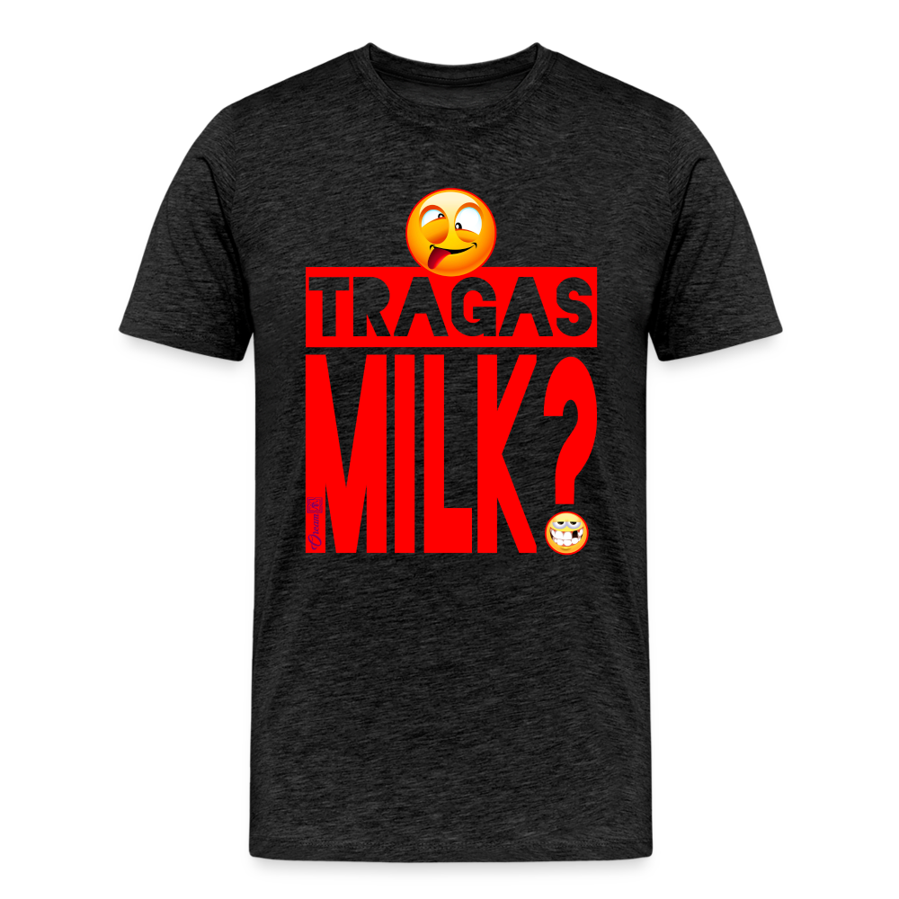 TRAGAS MILK? /// Tshirt - charcoal grey