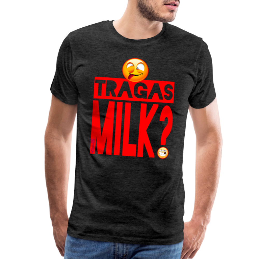 TRAGAS MILK? /// Tshirt - charcoal grey